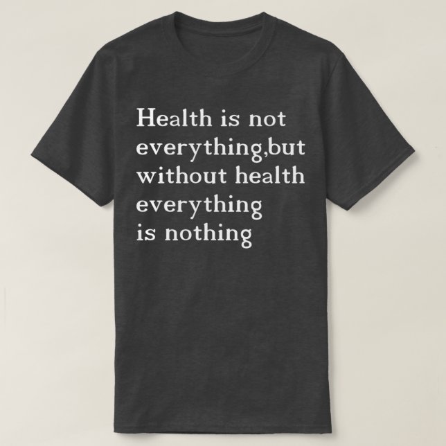 Gesundheit 2022 T-Shirt (Design vorne)