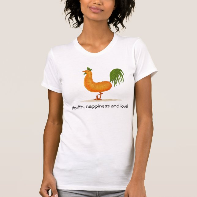 Gesundheit, Glück und Liebe! T-Shirt (Vorderseite)