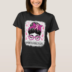 Gesundheit im Oktober tragen wir rosa Frauen Brust T-Shirt
