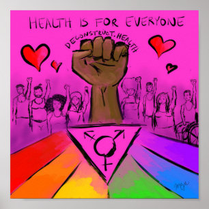 Gesundheit ist für jeder poster