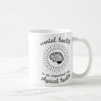 Gesundheit ist genauso wichtig wie körperliche Ges Kaffeetasse