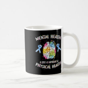 Gesundheit ist genauso wichtig wie körperliche Ges Kaffeetasse