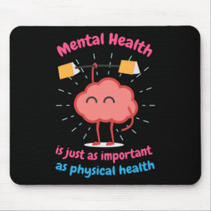 Gesundheit ist nur körperliche Gesundheit Motivier Mousepad