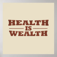 Gesundheit ist Wohlstand
