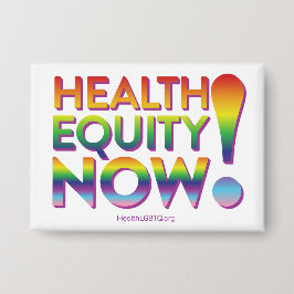 Gesundheit jetzt Gerechtigkeit! Abzeichen Button