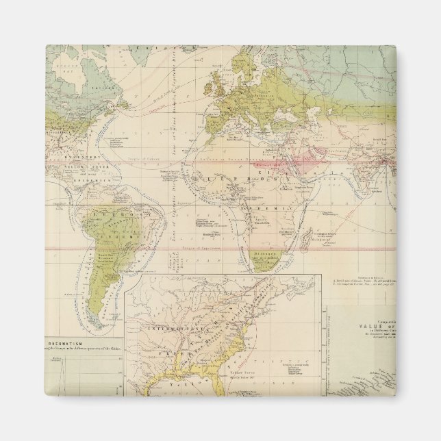 Gesundheit, Krankheit Magnet (Vorne)