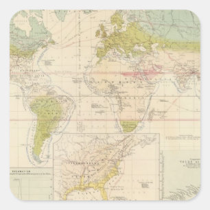 Gesundheit, Krankheit Quadratischer Aufkleber