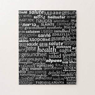 Gesundheit - Multi Language International - Gesund Puzzle