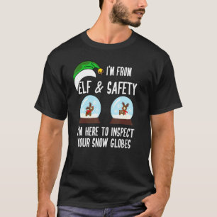 Gesundheit & Sicherheit H&s  Weihnachtself & Siche T-Shirt