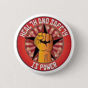 Gesundheit und Sicherheit ist Power Button