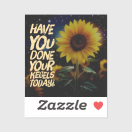 Gesundheit von Frauen Aufkleber