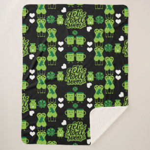 Gesundheitliche Erholung Gute Besserung   Sherpadecke