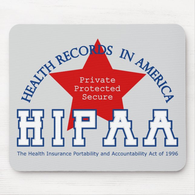 Gesundheitliche Platten in Amerika - Private gesch Mousepad (Vorne)