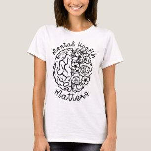 Gesundheitliche Sensibilisierungsprobleme Blume Er T-Shirt