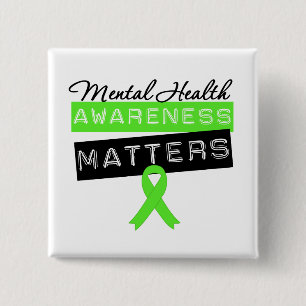 Gesundheits-Bewusstseins-Angelegenheiten Button