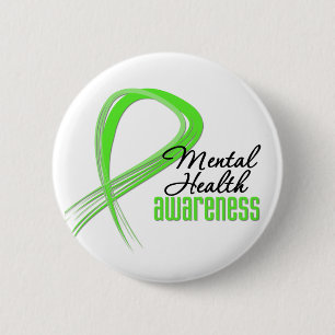 Gesundheits-Bewusstseins-Band Button