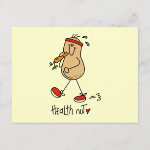 Gesundheits-Fanatiker T-Shirts und Geschenke Postkarte