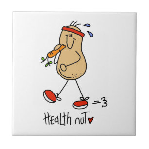 Gesundheits-Freak T-Shirts und Geschenke Fliese