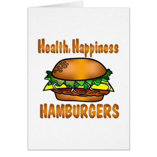 Gesundheits-Glück-Hamburger
