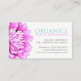 Gesundheits-und Wellness-Visitenkarten Visitenkarte