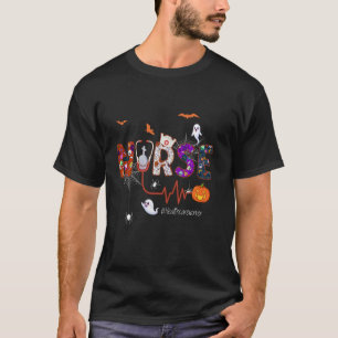 Gesundheitsarbeiter Krankenschwester Pflege Grusel T-Shirt