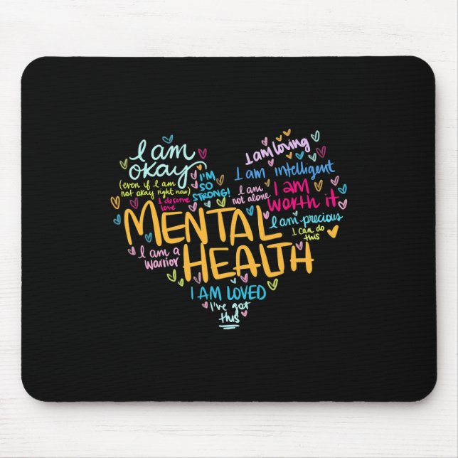 Gesundheitsbewusstsein Depression 1 Mousepad (Vorne)