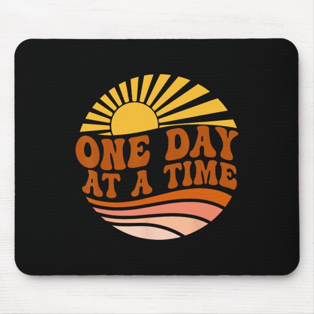 Gesundheitsbewusstsein eines Tages zu einer Zeit R Mousepad (Vorne)