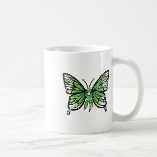 Gesundheitsbewusstsein Grüner Flachmeißel Kaffeetasse