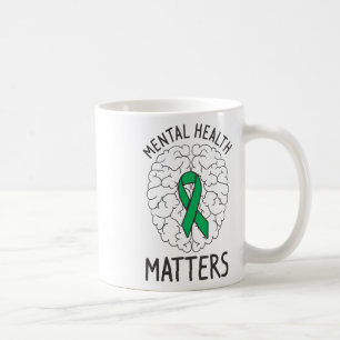 Gesundheitsbewusstsein Monat Psychische Gesundheit Kaffeetasse