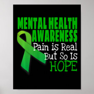 Gesundheitsbewusstsein Psychische Gesundheitsschle Poster