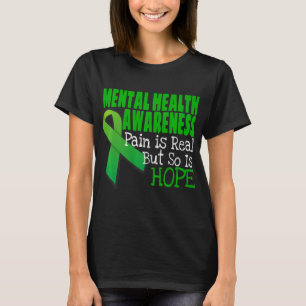 Gesundheitsbewusstsein Psychische Gesundheitsschle T-Shirt