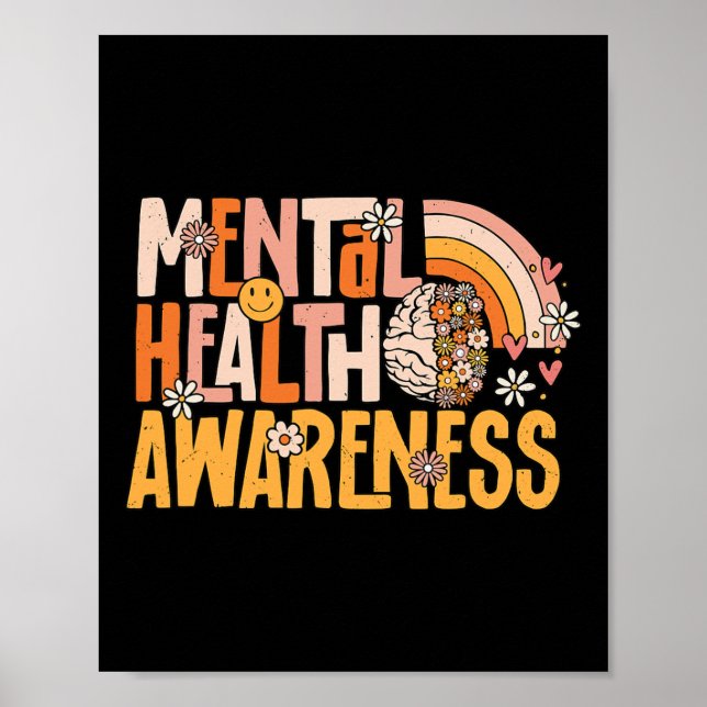Gesundheitsbewusstsein Psychotherapeut Poster (Vorne)