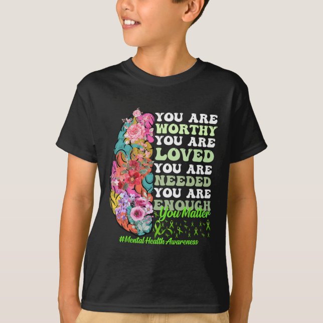 Gesundheitsbewusstsein T-Shirt (Vorderseite)