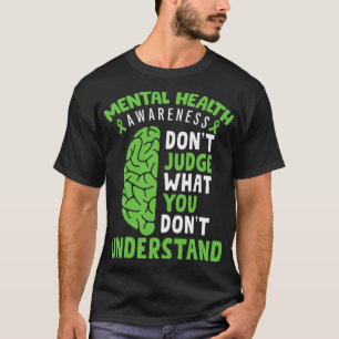 Gesundheitsbewusstsein Urteilen Sie nicht über das T-Shirt