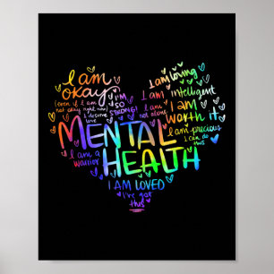 Gesundheitsbewusstsein verleiht Depression 1 Poster