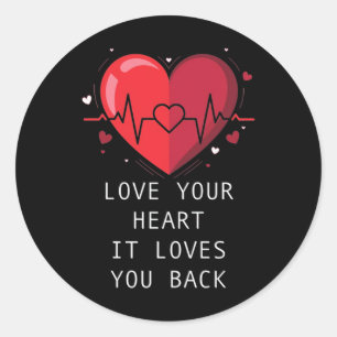 Gesundheitsbewusstsein wird rot gesunder Aufkleber