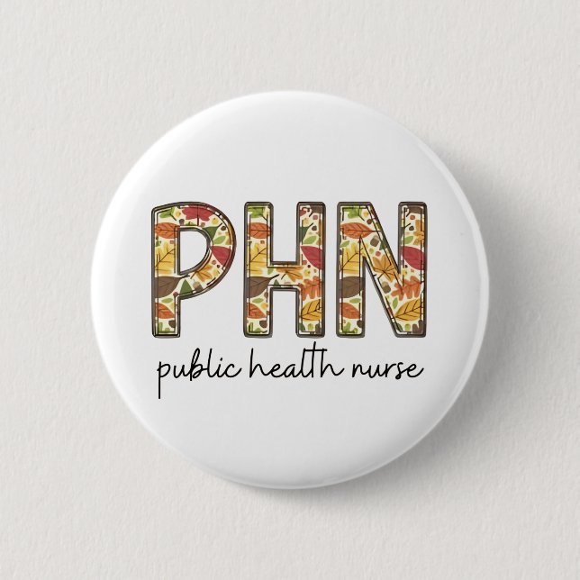 Gesundheitsfürsorge Sweatshirt PHN RN Shirt Niedli Button (Vorderseite)