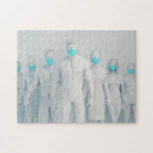 Gesundheitsfürsorge und Krankheitsprävention für d Puzzle