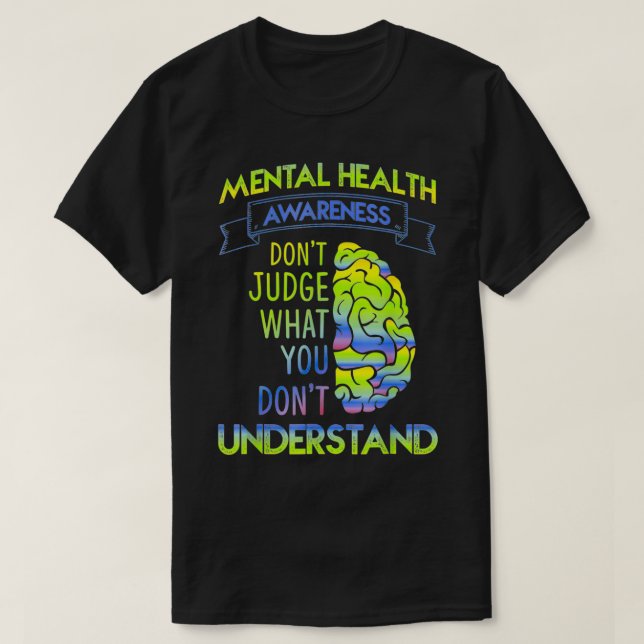 GESUNDHEITSgeschenk von DONT JUDGE für Männer  T-Shirt (Design vorne)