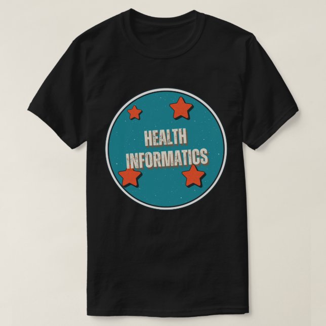 Gesundheitsinformatik T-Shirt (Design vorne)