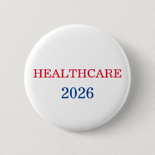 Gesundheitspolitik 2026 Wahlkampagne Button
