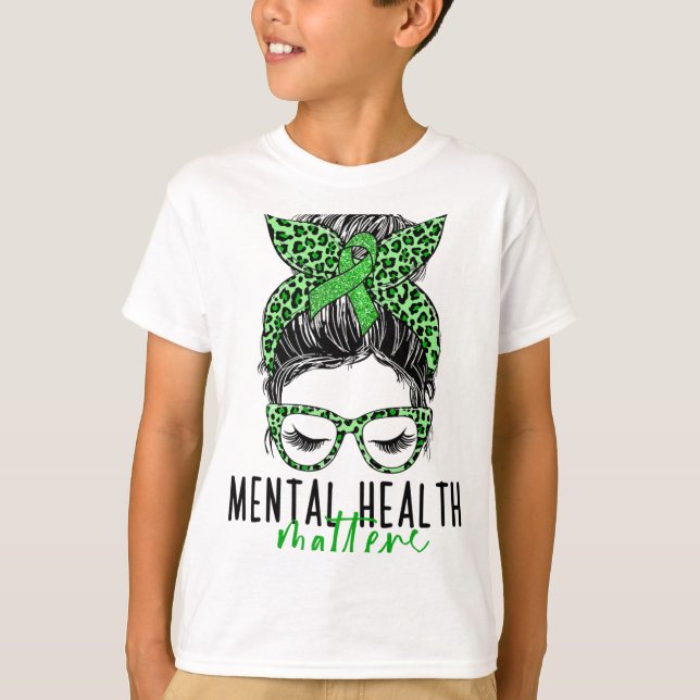 Gesundheitsproblem Bun Woman Neurodiversity Emo T-Shirt (Vorderseite)