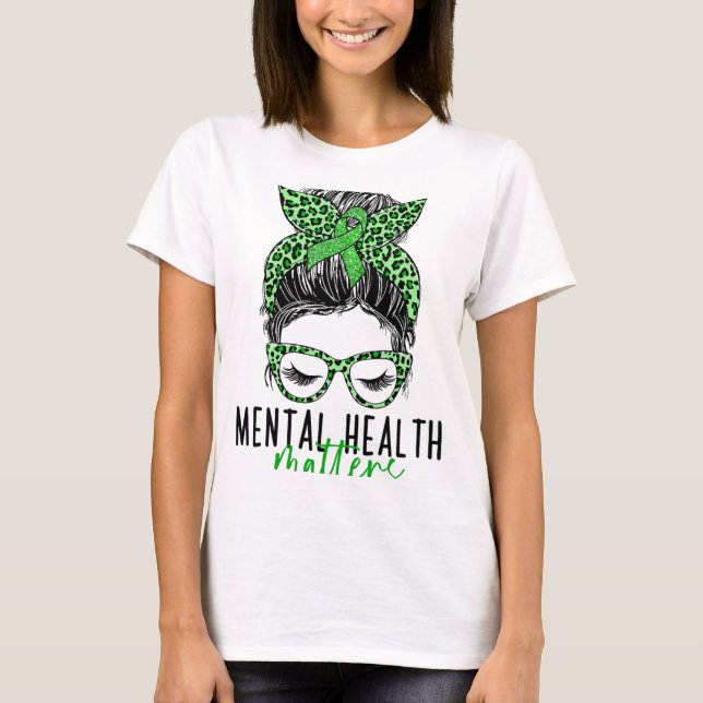 Gesundheitsproblem Bun Woman Neurodiversity Emo T-Shirt (Vorderseite)