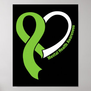 Gesundheitsprobleme Aufklärung Monat Mai Lime Gree Poster