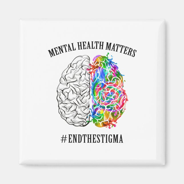 Gesundheitsprobleme beenden das Stigma 1 Magnet (Vorne)