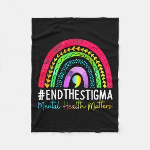 Gesundheitsprobleme beenden das Stigma Rainbow Boh Fleecedecke