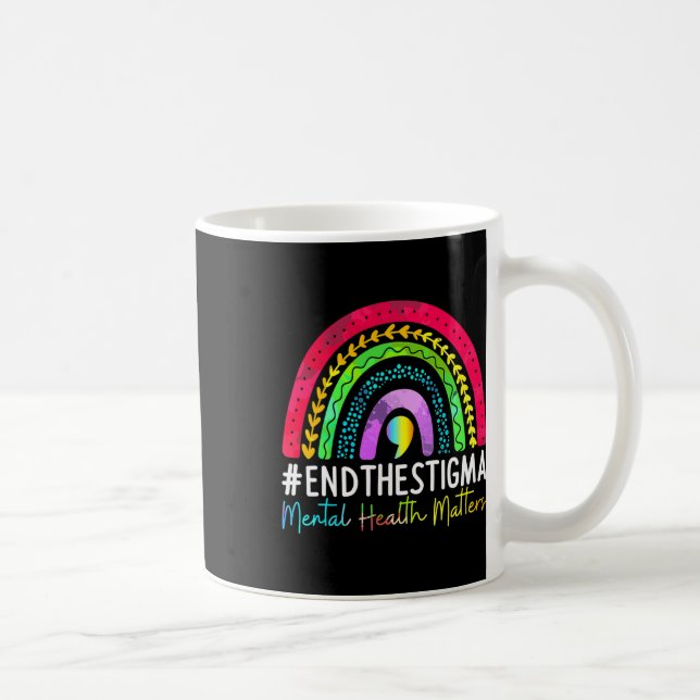 Gesundheitsprobleme beenden das Stigma Rainbow Boh Kaffeetasse (Rechts)