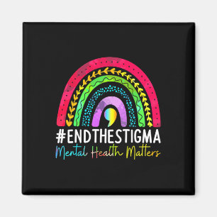 Gesundheitsprobleme beenden das Stigma Rainbow Boh Magnet