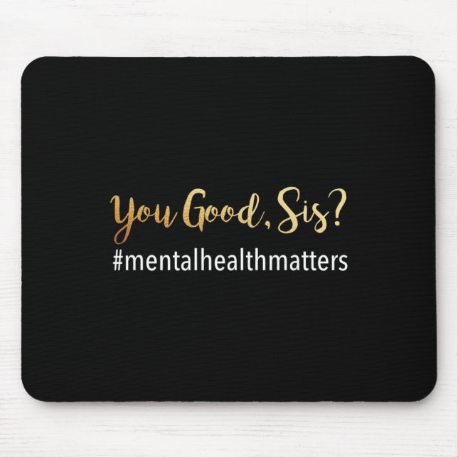 Gesundheitsprobleme Bewusstsein des menschlichen G Mousepad (Vorne)