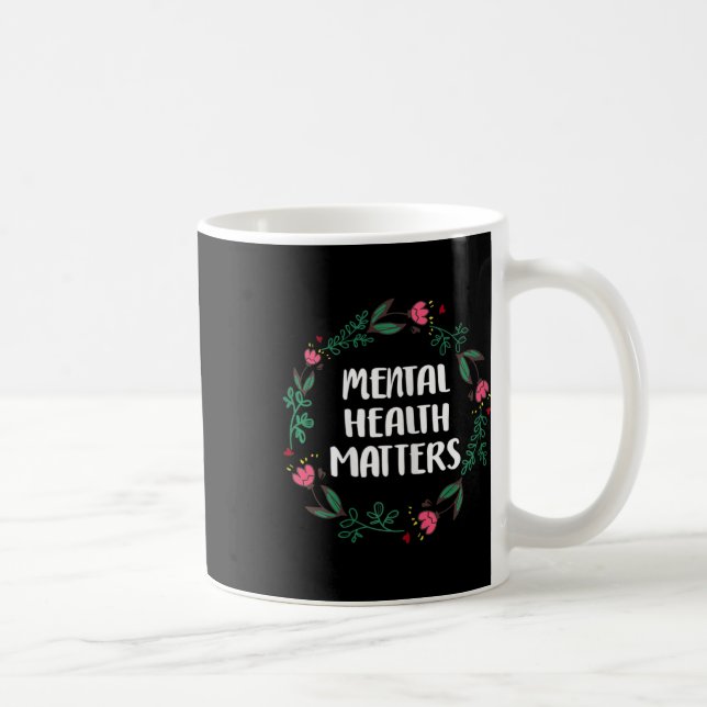 Gesundheitsprobleme Bewusstsein Suizidprävention Kaffeetasse (Rechts)